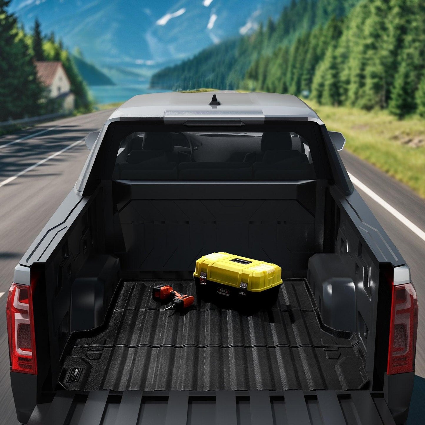 Truck Bed Mat Fit 2023-2024 Chevrolet Colorado/GMC Canyon Truck Bed Liner.