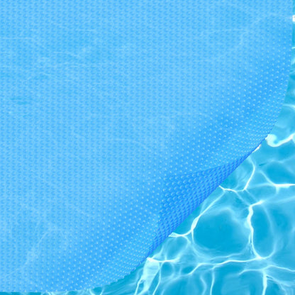 Solar Pool Cover, 24 x 12 ft Rectangle Solar Blanket for Pools, Inground Above Ground Swimming Pool Solar Cover, 8 mil Solar Covers Blue