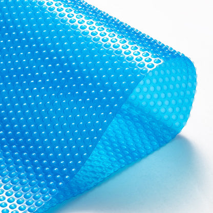 Solar Pool Cover, 24 x 12 ft Rectangle Solar Blanket for Pools, Inground Above Ground Swimming Pool Solar Cover, 8 mil Solar Covers Blue