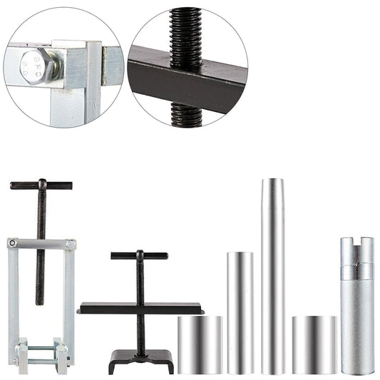 Turbine Shaft, 6pcs Pump Stator Seal Ring Tools, Spring Compressor, Pump Puller Kit, Bushing Sizer Rotor Aligner, Pump Stator Seal Ring and Re-Sizer Kit for Thm700-R4 (Md8), 4L60, 4L60E, 4L70E.