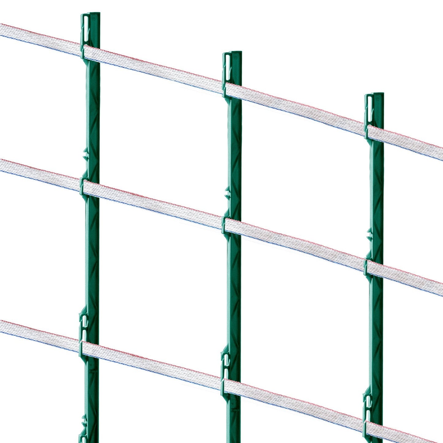 Electric Fence Tape, 1640Ft 500M Polytape Fencing Hot Wire, 3/4" Width 6 Stainless Steel Strands for Reliable Conductivity, UV & Rust Resistance, Portable Polywire for Horse Cattle Livestock