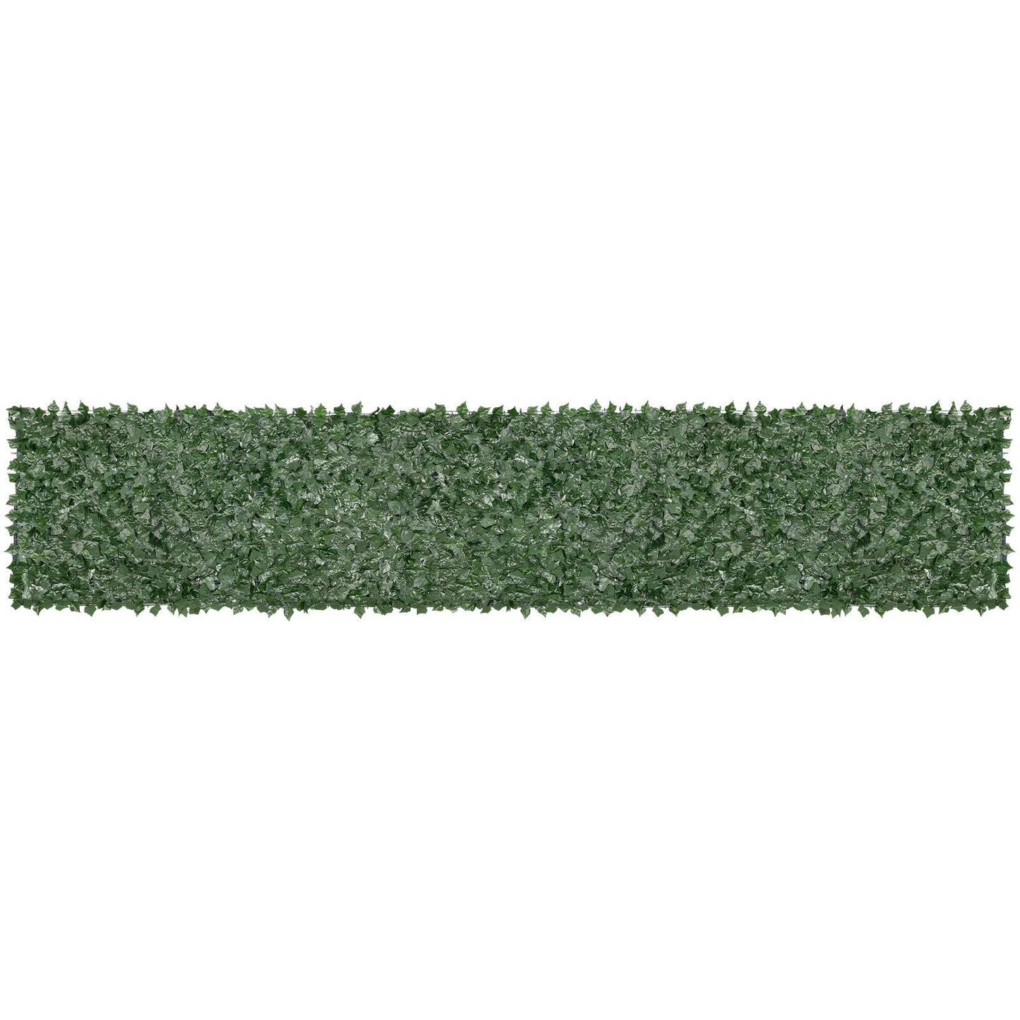 Ivy Privacy Fence, 39 x 198in Artificial Green Wall Screen, Greenery Ivy Fence with Mesh Cloth Backing and Strengthened Joint, Faux Hedges Vine Leaf Decoration for Outdoor Garden, Yard, Balcony