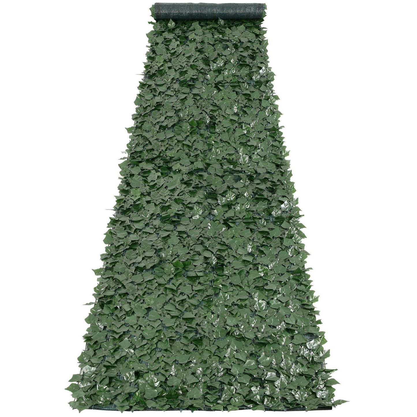 Ivy Privacy Fence, 39 x 198in Artificial Green Wall Screen, Greenery Ivy Fence with Mesh Cloth Backing and Strengthened Joint, Faux Hedges Vine Leaf Decoration for Outdoor Garden, Yard, Balcony