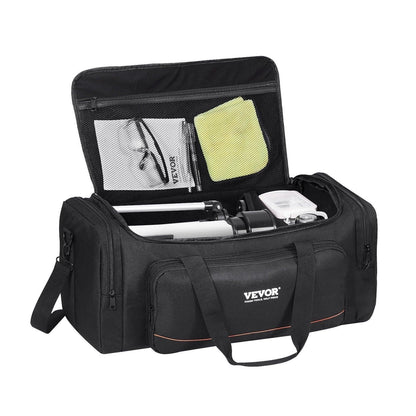Telescope Case, 560 mm, Telescope Storage Bag with Fixed Buckles, Multi-Pocket & Detachable Divider for Telescope, Shock-Absorbent Telescope Carrying Case to Easily Secure Optical Tube & Tripod.