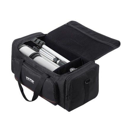 Telescope Case, 560 mm, Telescope Storage Bag with Fixed Buckles, Multi-Pocket & Detachable Divider for Telescope, Shock-Absorbent Telescope Carrying Case to Easily Secure Optical Tube & Tripod.