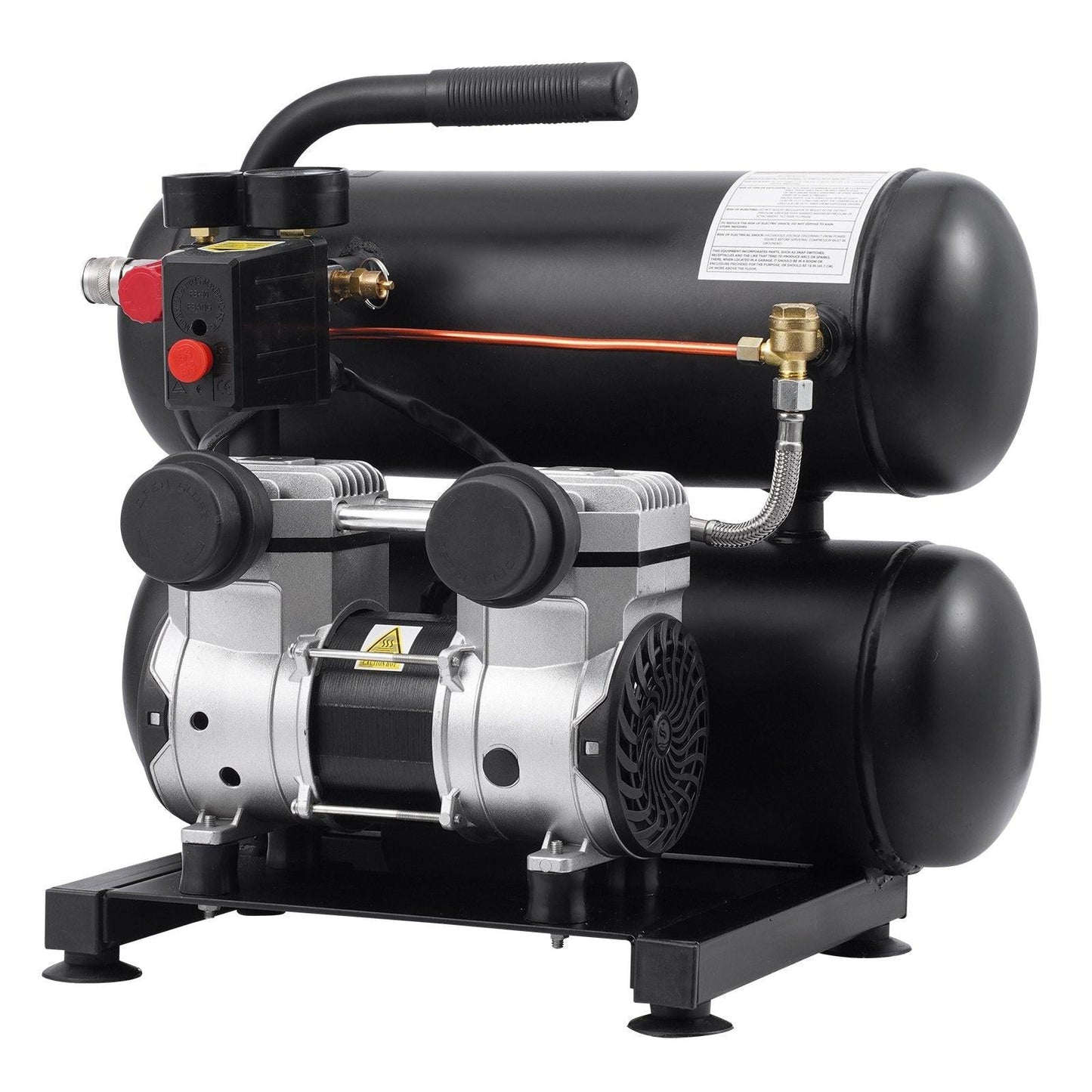 Air Compressor Compact Portable Oil Free Compressor 18L 90 PSI.