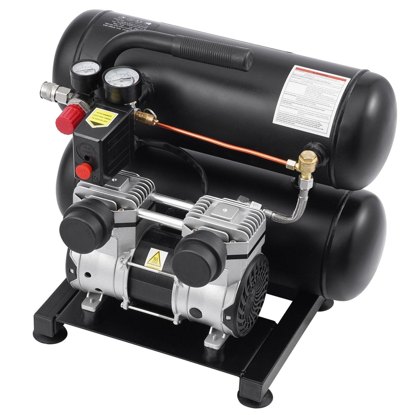 Air Compressor Compact Portable Oil Free Compressor 18L 90 PSI.