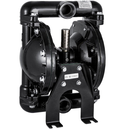 Air-Operated Double Diaphragm Pump 24 GPM 1 Inch Inlet And Outlet.
