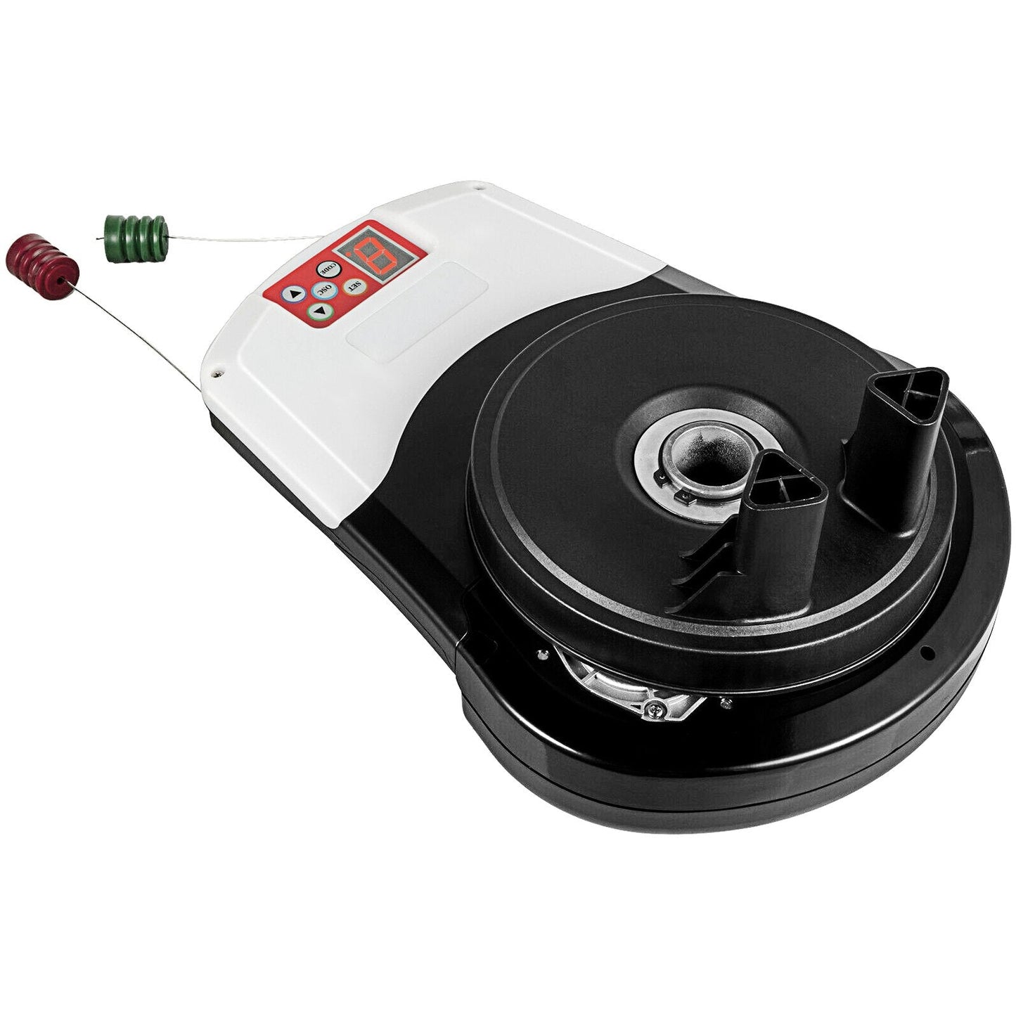 Garage Roller Door Opener, 800 N Lift Force 164 ft Remote Control, 220V Electric Roller Gate Opener, Auto Garage Roller Gate Opener Kit with 2 Remote, Apply for Garage Store
