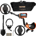 Metal Detector for Adults&Kids, 250mm, Professional Adjustable Higher Accuracy Gold Detector, IP68 Waterproof Coil with LCD Display 7 Modes Advanced DSP Chip, for Detecting Gold Treasure Hunting.