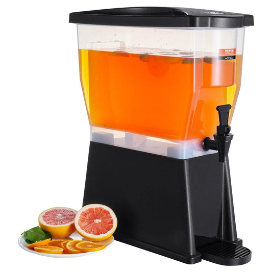 Beverage Dispenser, 3 Gallon Drink Dispenser for Parties, Plastic Juice Dispenser with Stand Spigot Lid, Iced Tea Lemonade Juice Water Dispenser, for Restaurants, Hotels, Parties.