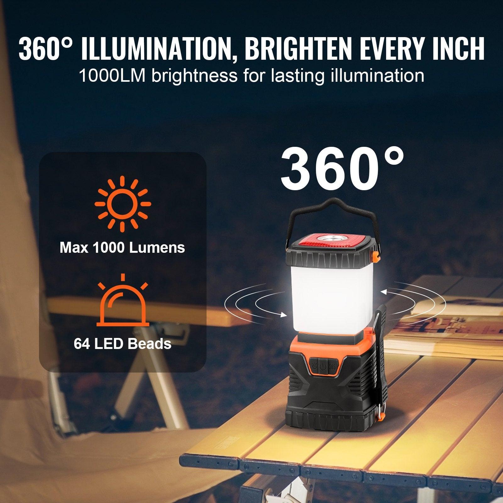 LED Camping Lantern Battery Powered All-in-one for Exceptional Experience.