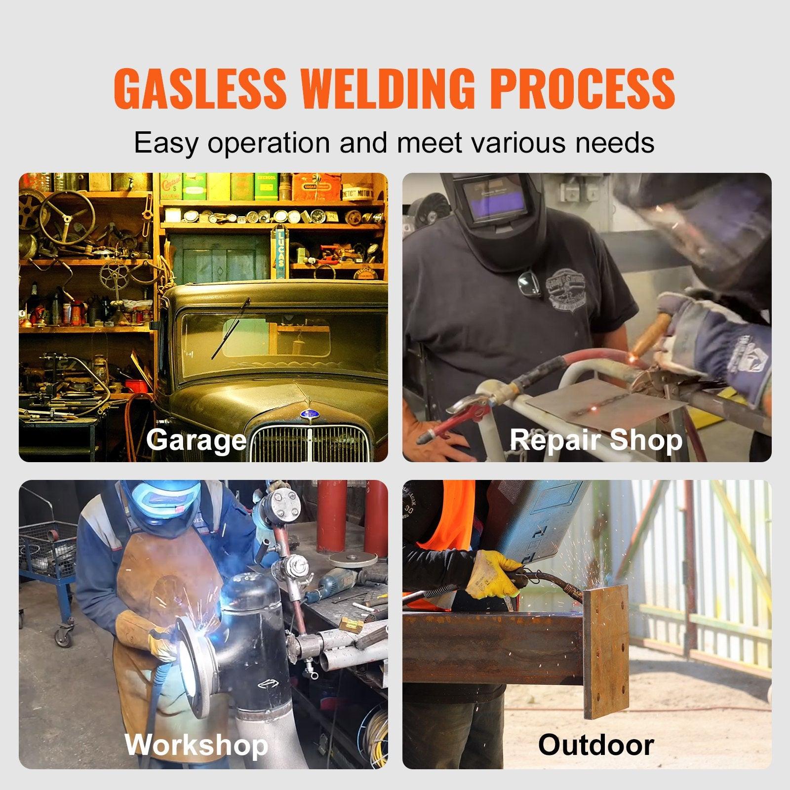 Flux Core Welding Wire, E71T-GS 0.030-inch 10LBS, Gasless Mild Steel MIG Welding Wire with Low Splatter for All Position Arc Welding and Outdoor Use.