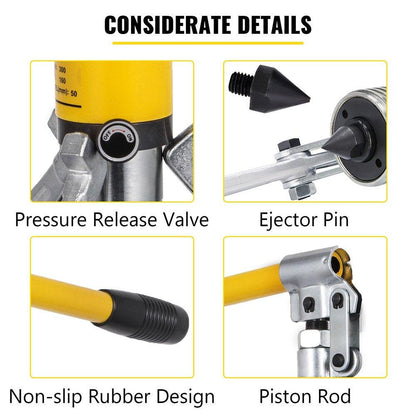 Hydraulic Gear Puller, 15 Ton Max. Capacity Hydraulic Puller, 2 or 3 Jaws Bearing Hub Separator, 3.9"- 11.8" Hydraulic Puller Separator Tool for Pulling Hubs, Flanges, Gears, Bearings.
