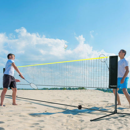 20ft Badminton Net Set Outdoor Portable Volleyball Pickleball Tennis Net.