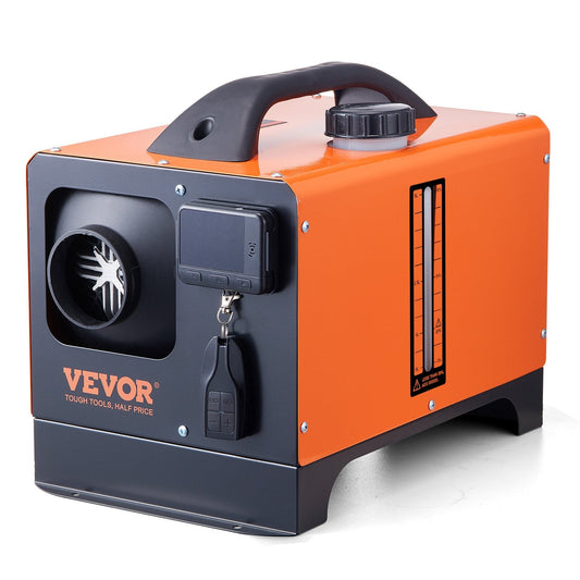 Diesel Air Heater, 12V 5KW All-on-one Diesel Heater with Remote Control and LCD Display, 5L Fuel Tank Portable Diesel Parking Heater, Rapid Heating for RV Trailer Camper Van Boat.