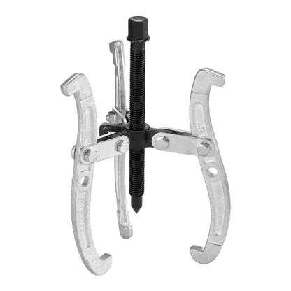 Gear Puller Set, 76.2 mm/101.6 mm/152.4 mm/203.2 mm 3 Jaw Bearing Puller with Reversible Jaws, 2 Jaw/3 Jaw Pulley Puller, 4 PCS Bearing Puller Tool Kit for Pulley Gear Bearing Flywheel Removal.
