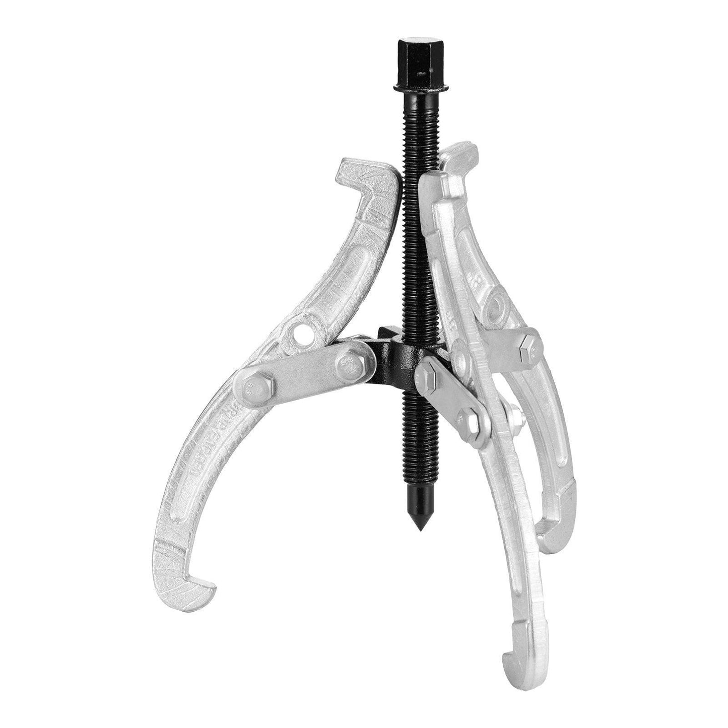 Gear Puller Set, 76.2 mm/101.6 mm/152.4 mm/203.2 mm 3 Jaw Bearing Puller with Reversible Jaws, 2 Jaw/3 Jaw Pulley Puller, 4 PCS Bearing Puller Tool Kit for Pulley Gear Bearing Flywheel Removal.