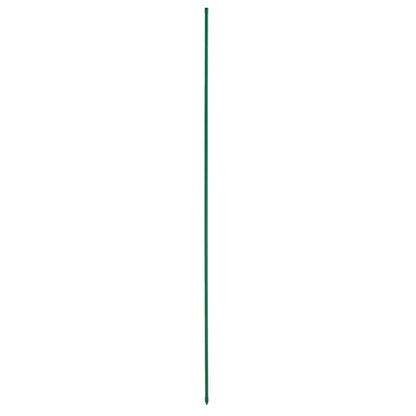 Garden Stakes, 25 Pack, 2100 mm, Plastic Coated Metal Tomato Stakes, Garden Sticks for Plants Support, with Pointed End and Non-Slip Bumps for Growing Climbing Plants, Outdoor Vegetables