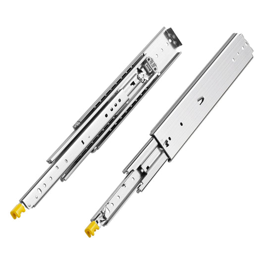 1 Pair 18-60 in Soft-Close Drawer Slides Ball Bearing Full Extension.