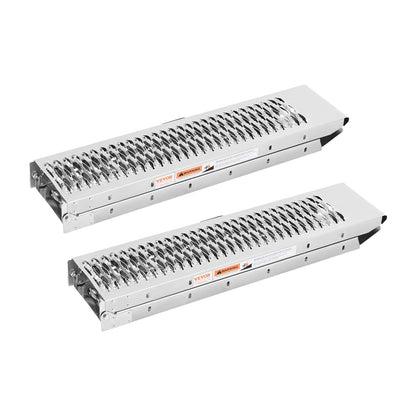 Steel Ramps, 1000 lbs, 2Pcs Heavy-duty Ramps with Wider Ramp Surface, Universal Stable Loading Ramp with Handles, Fit for ATV, UTV, Motorcycle, Electric Bicycle, etc.
