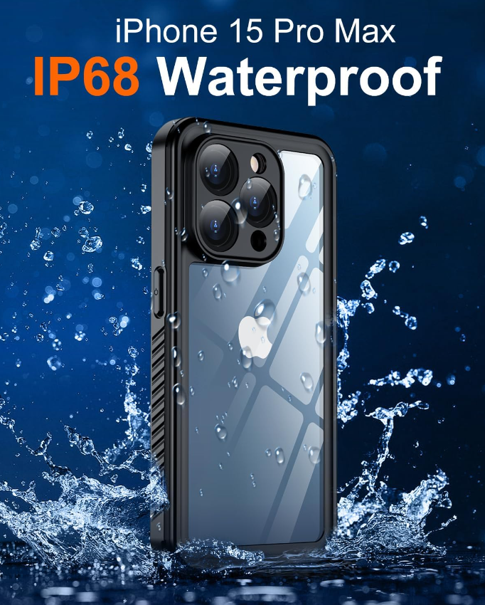 iPhone 15 Pro Max Waterproof Case.