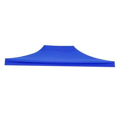 Gazebo Tent Top Cover Camping Beach Sunshade Shelter - Blue / 3x4.5M.