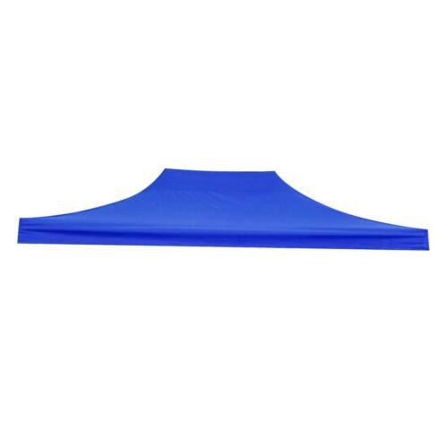 Gazebo Tent Top Cover Camping Beach Sunshade Shelter - Blue / 3x4.5M. Hover Image