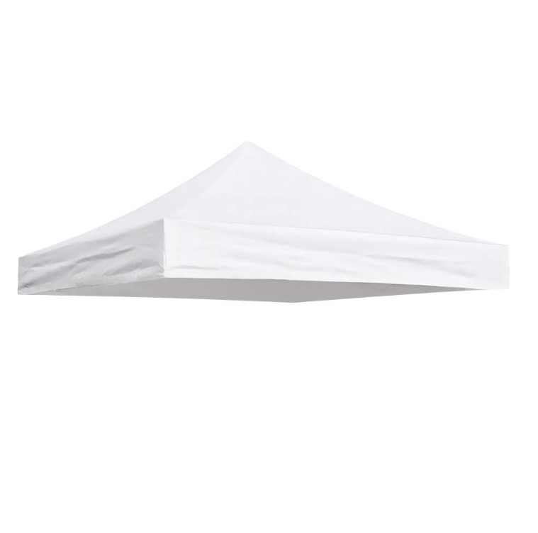 Gazebo Tent Top Cover Camping Beach Sunshade Shelter - Black / 3x4.5M