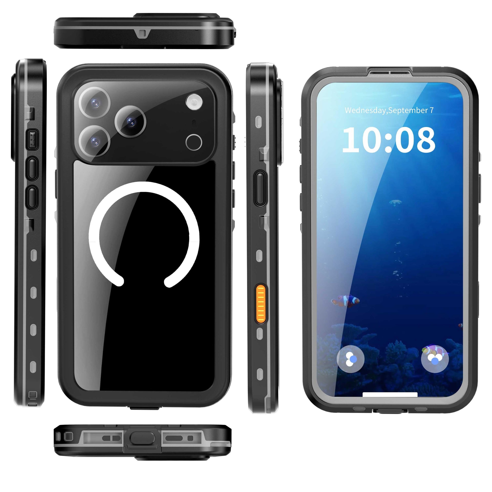 iPhone 17 Pro Max Waterproof Case Shockproof Case.