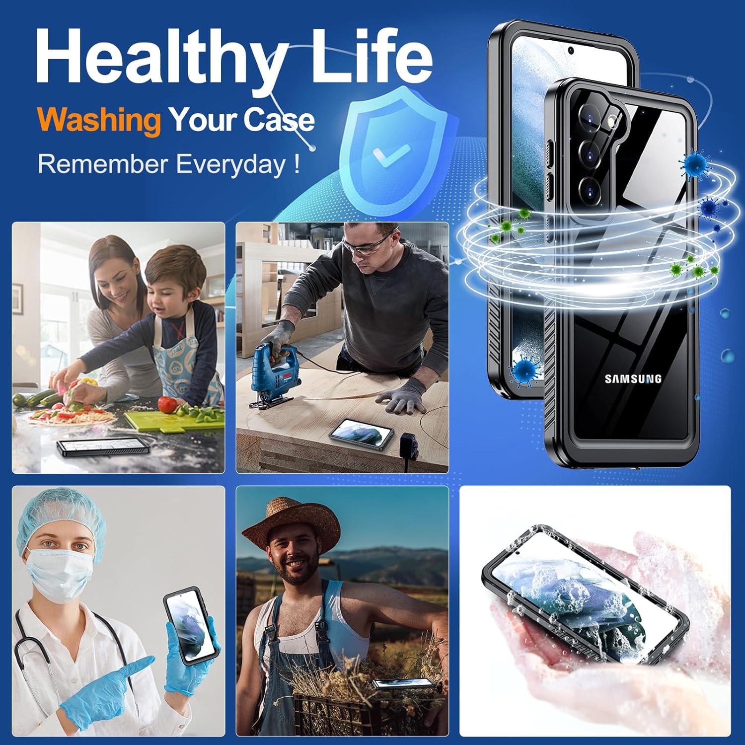 Samsung Galaxy S21 Plus Waterproof Case.