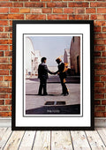 Pink Floyd 'Wish You Were Here' In Store Poster 1975 - Framed A3