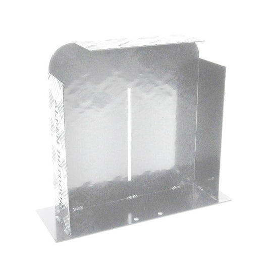 Alpen Outdoor Base Mount 2mm Thickness Aluminium Diesel Heater Fuel Tank Cover Left/Right for 10L 15L Fuel Tank Silver.