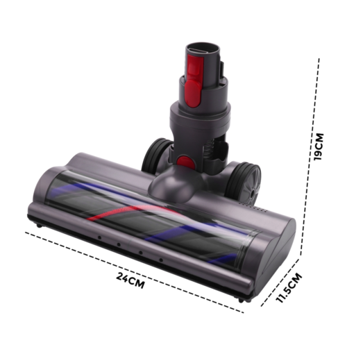 Alston Turbo Brush Roller Head Replacement for Dyson V7 V8 V10 V11 Y1W2 Cordless Vacuum Turbine Roller Brush Powerful Suction Soft Roller Gentle on Timber Floor.
