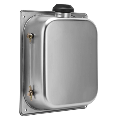 8L Petrol Fuel Tank Stainless Steel Diesel Fuel Tank Portable Diesel Container Backup Petrol Storage Tank For Truck Van External Fuel Tank.