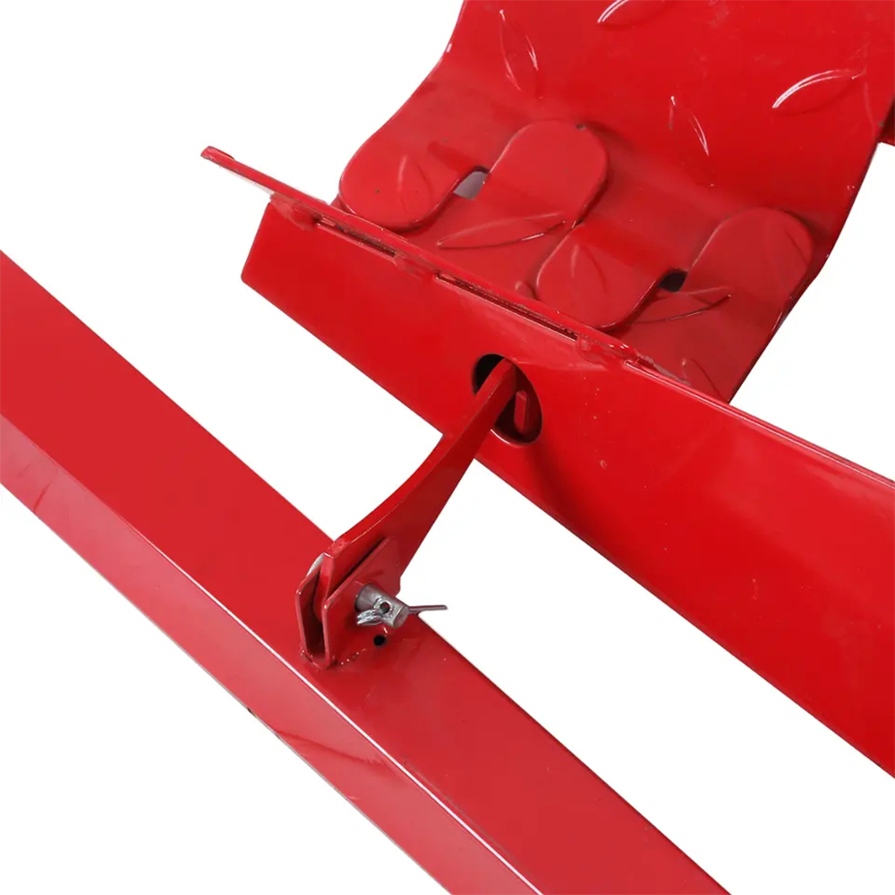 Heavy-Duty Motorcycle Motorbike Front Wheel Chock Lift Stand Vehicle Wheel Chock Clampsfor Trailer Transport 15"-21" Tires Standard Motorcycles.