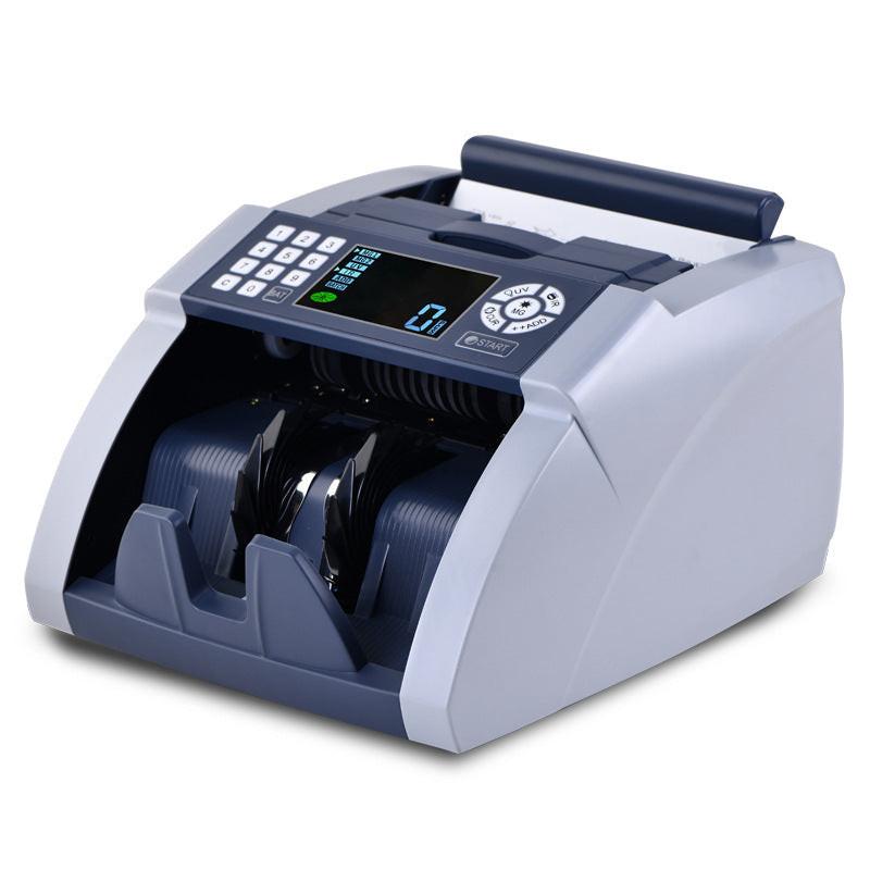 Weirong 9088 UV/MG LCD Display Bill Counter Multi-Currencies Counting Machine Cash Detector AUD/EUR/USD/TRY Money Counter.