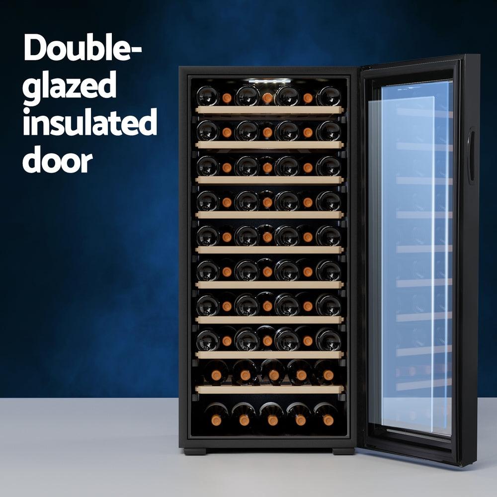 Devanti Wine Fridge Cooler 66 Bottles.