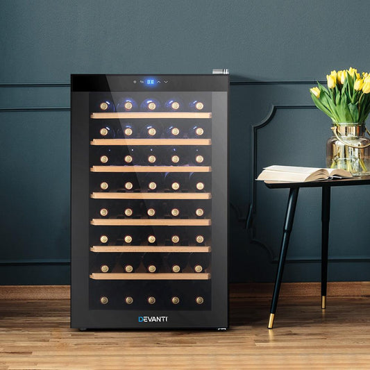 Devanti Wine Fridge Cooler 51 Bottles.
