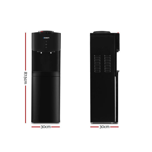 Devanti Water Cooler Dispenser Stand Black.