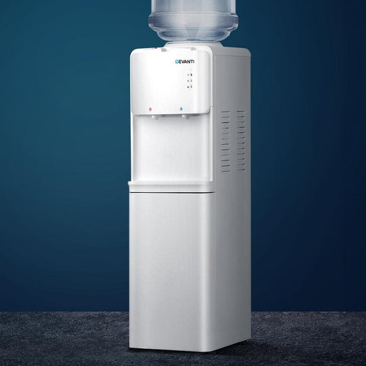 Devanti Water Cooler Dispenser Stand White.