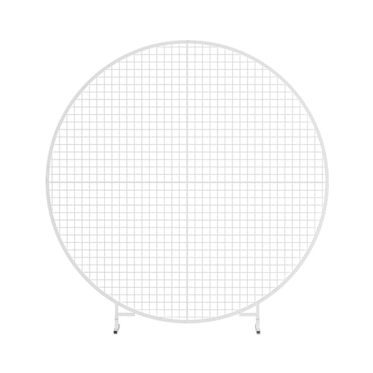 2M Round Backdrop Stand Wedding Background Decoration Party Flower Balloon Display