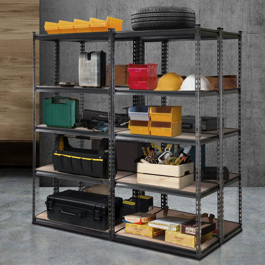 Giantz 4x1.8M Garage Shelving Warehouse Rack Pallet Racking Storage Charcoal.