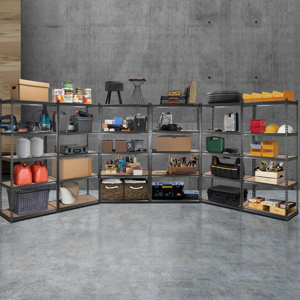 Giantz 6X1.5M Garage Shelving Warehouse Rack Pallet Racking Storage Shelves.