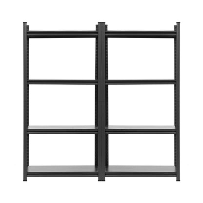 Giantz Garage Shelving 1.8X1.8m Warehouse Rack Storage Shelves Workshop Racks Steel