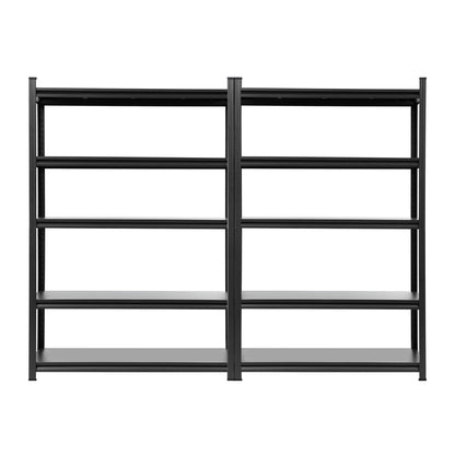 Giantz Garage Shelving 2.4X1.8m Warehouse Rack Storage Shelves Workshop Racks Steel