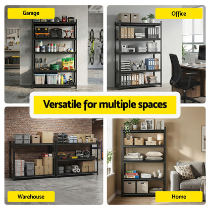 Giantz Garage Shelving 2.4X1.8m Warehouse Rack Storage Shelves Workshop Racks Steel