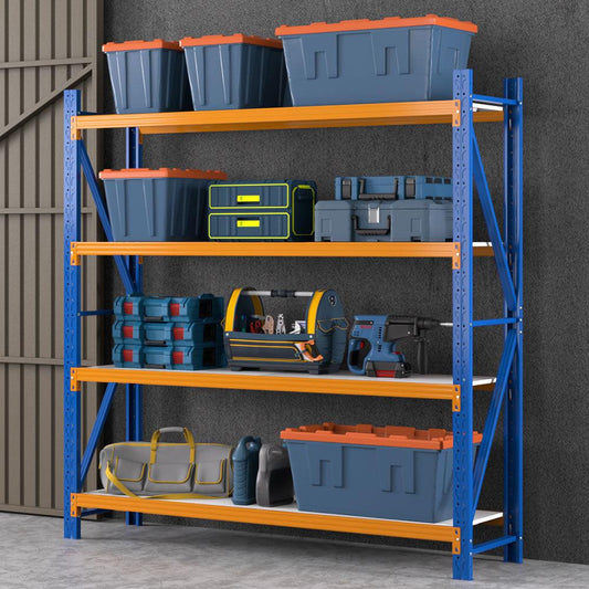 Giantz 2Mx2M Garage Shelving Warehouse Rack Pallet Racking Storage Shelf Blue.