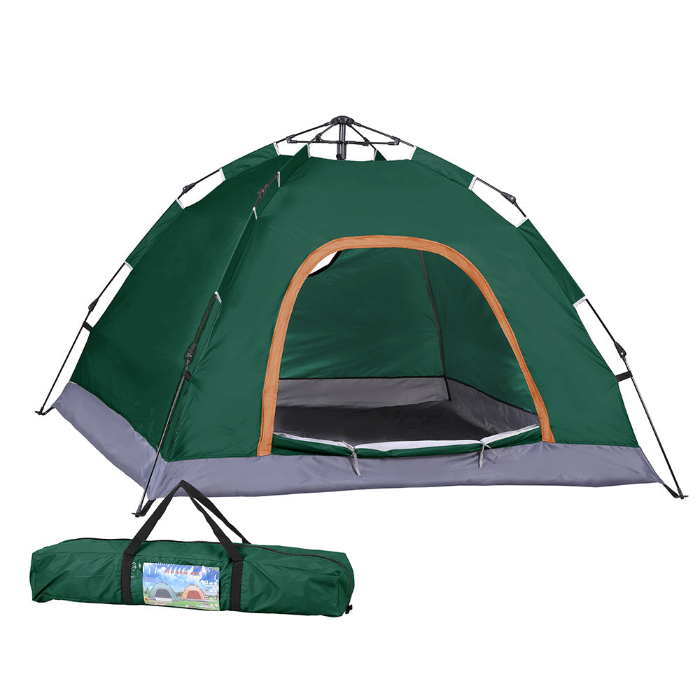 Weisshorn Camping Tent Instant Tent Pop up 2 Person Outdoor Hiking Tents Hiking Green.