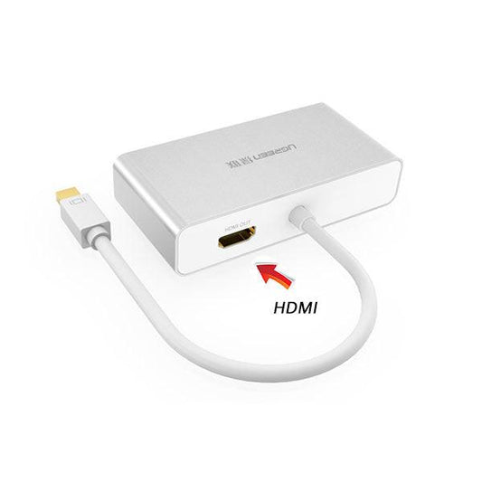 UGREEN 3-in-1 Mini DisplayPort to HDMI&VGA&DVI converter - white (10438).